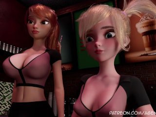 Sexsona Episode 1: Futanari Barista's Wild Encounter with a Karen